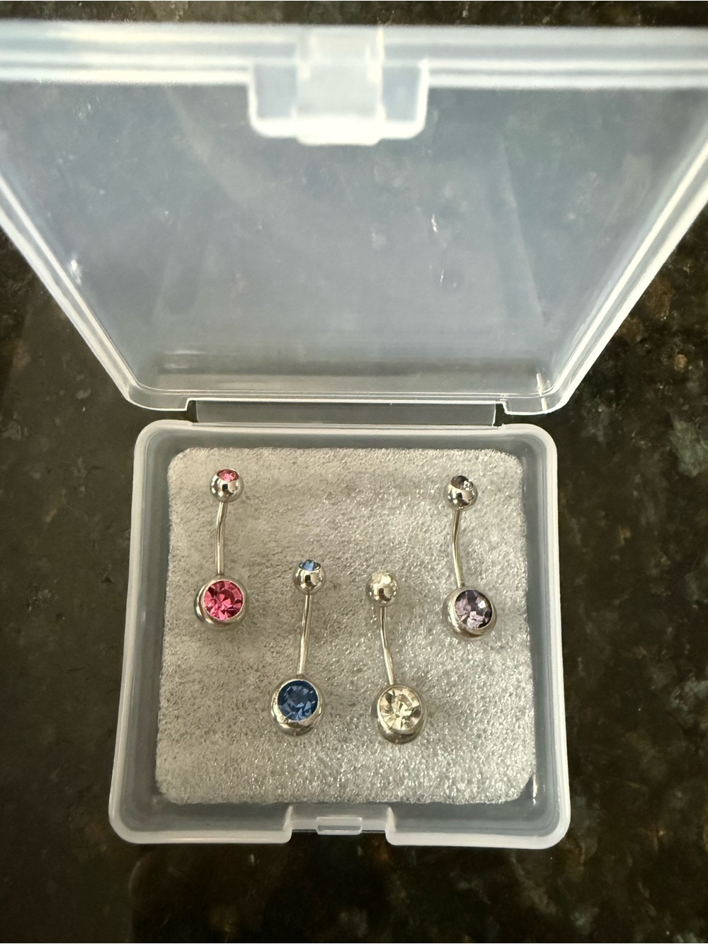 Belly Button Ring Set